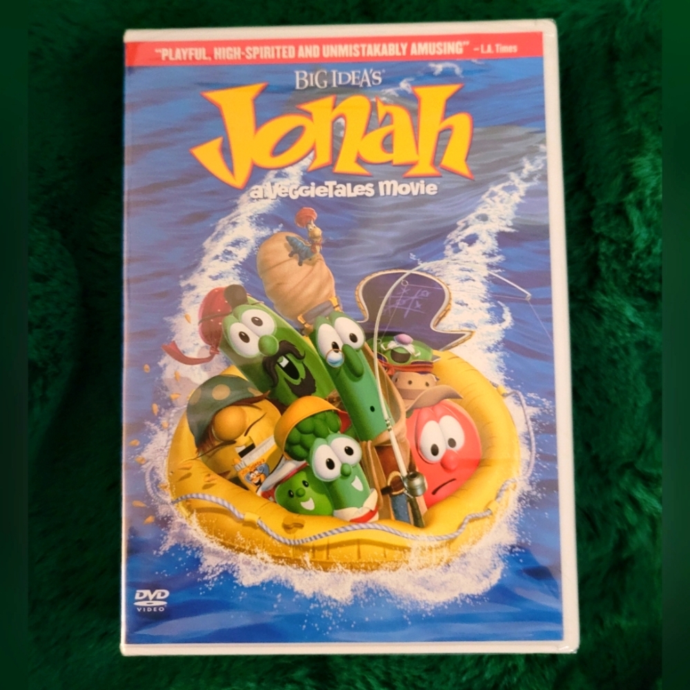 🆕️ Jonah VeggieTales Movie Kids DVD Sealed Big Idea Studio Family Friendly 2002